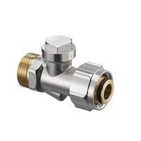 Узел нижнего подключения прямой отдельный Oventrop Combi 3 - 3/4" x 3/4" (НГ/НР, PN10, Tmax 120°C) 1649469452