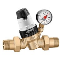 Регулятор давления мембранный Caleffi 5350 - 1" (НГ/НГ, PN25, Tmax 80°C, с манометром) 1936479806