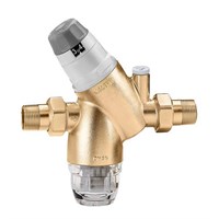 Регулятор давления мембранный Caleffi 5351 - 1/2" (НГ/НГ, PN25, Tmax 40°C, без манометра) 580288571