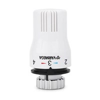 Головка термостатическая Varmega VM115 - clip-clap (регулировка 6-28°C, цвет белый) 1147283380