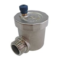 Воздухоотводчик автоматический угловой STOUT - 1/2" (НР, PN10, Tmax 110°C, воздухоотвод сверху) 1649128907