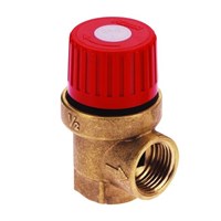 Клапан предохранительный ICMA 241 - 1/2", сброс 1/2" (ВР/ВР, Tmax 110°C, Рн 1.5 бар) 1118360001