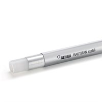 Труба из сшитого полиэтилена REHAU RAUTITAN stabil - 25x3.7 (PE-Xa/AI/PE, PN10, 95°C, штанга 5 м.) 2040159229