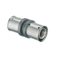 Муфта FAR 5902 - 16x2.0 (прессовая, латунь никелированная) 449966388