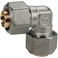 Отвод 90° Giacomini R561AM - 16x2.0 (для труб GIACOTHERM, GIACOFLEX и многослойных, хромированный) 1707410077