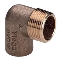 Отвод 90° Viega R4 94092G - 15 x 3/4" (под пайку, для медных труб) 1337717792