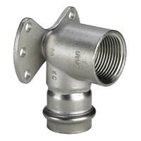 Водорозетка Viega Sanpress Inox 2325.5 - 22 x 3/4" (нержавеющая сталь) 1326426489