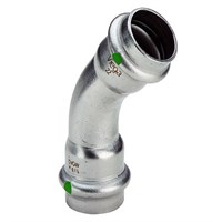 Отвод 45° Viega Sanpress Inox 2326 - 15 (нержавеющая сталь) 1425729631