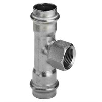 Тройник переходной Viega Sanpress Inox 2317.2 - 15 x 1/2" x 15 (нержавеющая сталь) 839859388