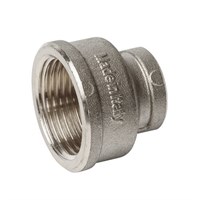 Муфта редукционная STOUT SFT 0006 - 1"1/4 x 1/2" (для стальных труб, латунь никелированная) 206283154