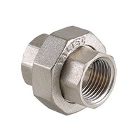 Муфта разъемная VALTEC VTr.340 - 1/2" (резьбовая, латунь никелированная) 1576852666