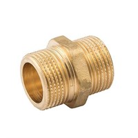 Ниппель ELSEN METALIT EBF15 - 1/2" (резьбовой, латунь без покрытия) 1073984955