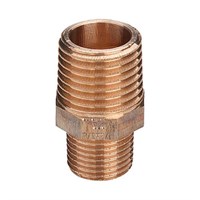 Ниппель редукционный Viega 3245 - 1/2" x 1/4" (резьбовой, бронза без покрытия) 2119927454