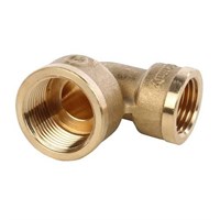 Отвод 90° редукционный STOUT SFT 0013 - 1" x 3/4" (для стальных труб, латунь без покрытия) 1533296926