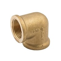 Отвод 90° с внутренней резьбой ELSEN METALIT EBF11 - 3/4" (латунь без покрытия) 958639137