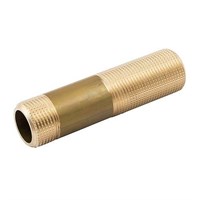 Сгон ELSEN METALIT EBF28 - 1/2", длина 150 мм (резьбовой, латунь без покрытия) 1767025531