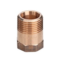 Футорка удлиненная Viega 3243 - 1/2" x 3/8" (резьбовая, бронза без покрытия) 1311432545