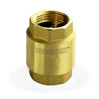 Клапан обратный Pedrollo VR 0.75 - 3/4" (магистральный, латунь) 509403443