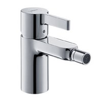 Смеситель для биде Hansgrohe Metris S - 31261000 (однорычажный, донный клапан, цвет хром) 2052343813