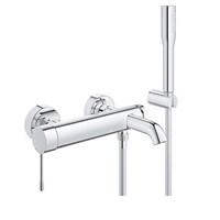 Смеситель для ванны GROHE Essence - 33628001 (однорычажный, с лейкой и держателем) 1456599548