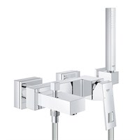 Смеситель для ванны GROHE Eurocube - 23141000 (однорычажный, с лейкой и держателем) 1703197676