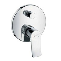 Смеситель для ванны Hansgrohe Metris - 31493000 (однорычажный, внешняя часть) 1971370663