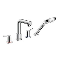 Смеситель для ванны Hansgrohe Talis S - 72419000 (двухвентильный, цвет хром) 1923713180