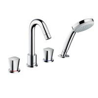 Смеситель для ванны и душа Hansgrohe Logis - 71314000 (двухвентильный, цвет хром) 743276798