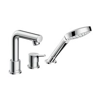 Смеситель для ванны и душа Hansgrohe Talis S - 72417000 (однорычажный, цвет хром) 1398869064