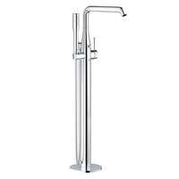 Смеситель для ванны GROHE Essence - 23491001 (однорычажный, с лейкой, напольный) 1655540321