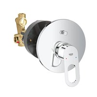 Смеситель скрытого монтажа GROHE BauLoop 29081000 (внешняя часть, с механизмом, переключатель) 1489932653