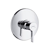 Смеситель для душа Hansgrohe Metris S - 31665000 (однорычажный, внешняя часть) 978891935