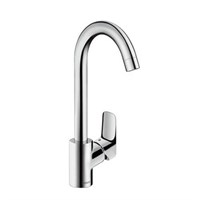 Смеситель для кухонной мойки Hansgrohe Logis - 71835000 (однорычажный, цвет хром) 497693297