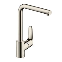 Смеситель для кухонной мойки Hansgrohe Focus - 31817800 (однорычажный, цвет сталь) 1919898411