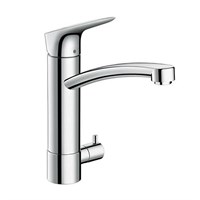 Смеситель для кухонной мойки Hansgrohe Logis - 71834000 (однорычажный, с запорным вентилем) 886725536