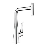 Смеситель для кухонной мойки Hansgrohe Metris Select - 14884000 (однорычажный, цвет хром) 1603962016