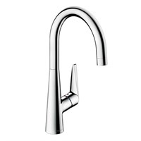 Смеситель для кухонной мойки Hansgrohe Talis S - 72810000 (однорычажный, цвет сталь) 1191509775