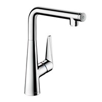 Смеситель для кухонной мойки Hansgrohe Talis Select S - 72820000 (однорычажный, цвет сталь) 1690125904