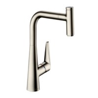 Смеситель для кухонной мойки Hansgrohe Talis Select S - 72821800 (однорычажный, цвет сталь) 999554592