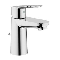 Смеситель для раковины GROHE BauLoop - 23335000 (однорычажный, с донным клапаном, цвет хром) 1202347064