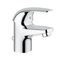 Смеситель для раковины GROHE Euroeco - 23262000 (с донным клапаном, цвет хром) 1973856413