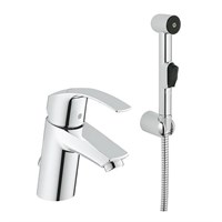 Смеситель для раковины GROHE Eurosmart - 23124002 (однорычажный, с лейкой, цвет хром) 163110838