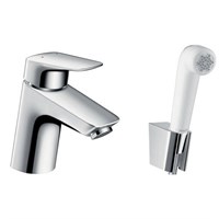 Смеситель для раковины Hansgrohe Logis - 71290000 (однорычажный, с лейкой) 175390747