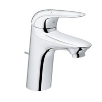 Смеситель для раковины GROHE Eurostyle - 23707003 (однорычажный, с донным клапаном, цвет хром) 389681388