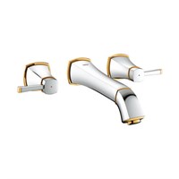 Смеситель для раковины GROHE Grandera - 20415IG0 (внешняя часть, цвет хром/золото, излив 234мм) 1082895151