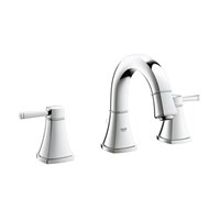 Смеситель для раковины GROHE Grandera - 20417000 (двухрычажный, с донным клапаном, цвет хром) 1874993904