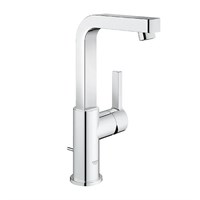 Смеситель для раковины GROHE Lineare - 23296001 (однорычажный, с донным клапаном, цвет хром) 1781668496