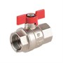 Кран шаровой SANEXT - 1/2" (ВР/ВР, PN20, Tmax 110°C, ручка-бабочка красная) 1434691448 - фото 136264