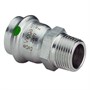 Переход на наружную резьбу Viega Sanpress Inox 2311 - 15 x 1/2" (нержавеющая сталь) 1797383853 - фото 148163