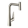 Смеситель для кухонной мойки Hansgrohe Talis Select S - 72821800 (однорычажный, цвет сталь) 999554592 - фото 181186